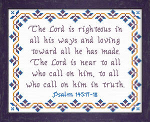 The Lord is Righteous - Psalm 145:17-18